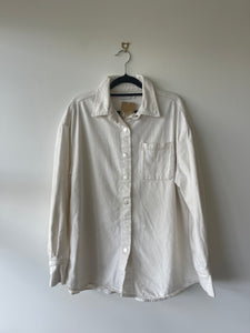 Marle White Denim Shirt - 10